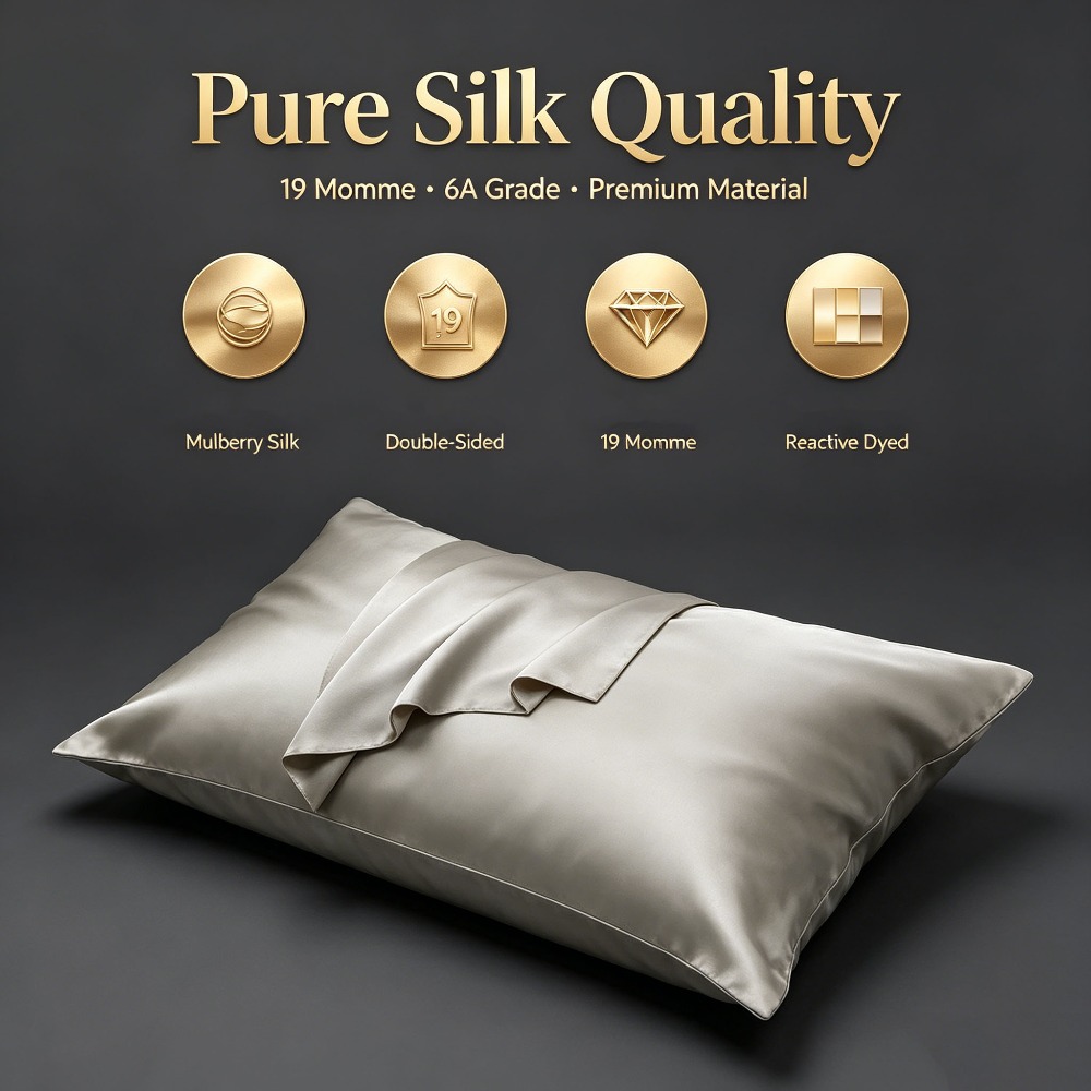 19 Momme Mulberry Silk Pillowc - đánh giá và giá Home Improvement Business