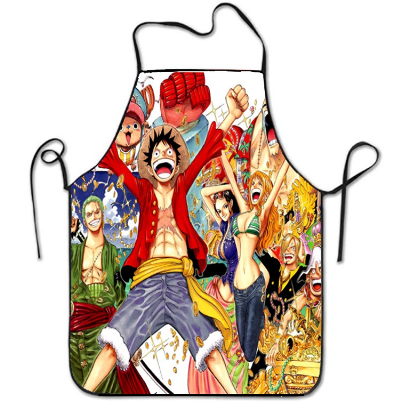One Pieces Luffy Apron Printed - đánh giá và giá Home Improvement Furniture