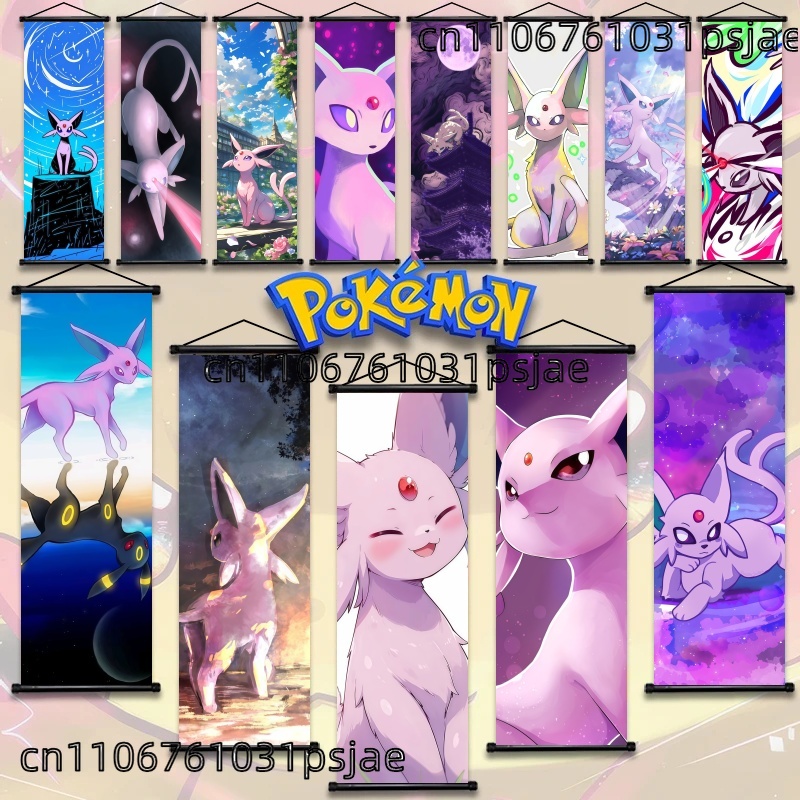 Espeon Pokémon Scroll Decorati - đánh giá và giá Home Improvement Furniture