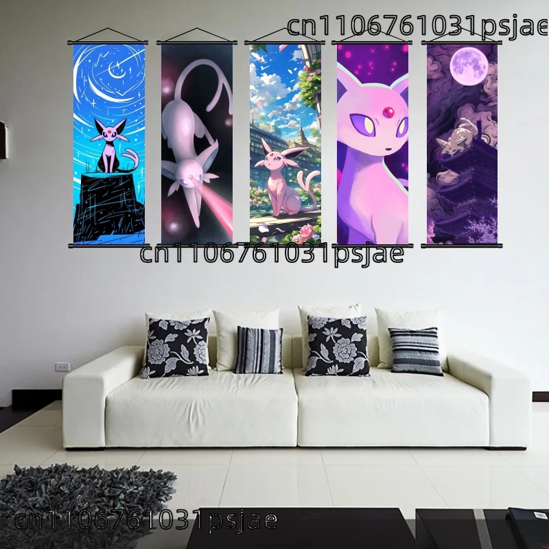 Espeon Pokémon Scroll Decorati - đánh giá và giá Home Improvement Furniture
