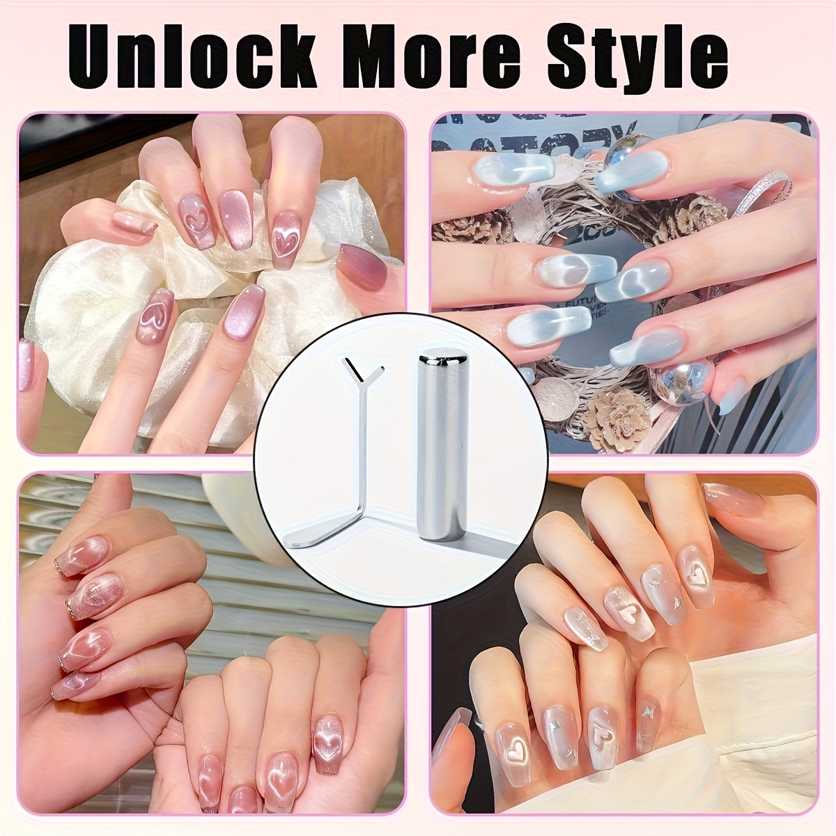 1/4Pcs Cat Eye Nail Art Magnet - đánh giá và giá Home Improvement Guide
