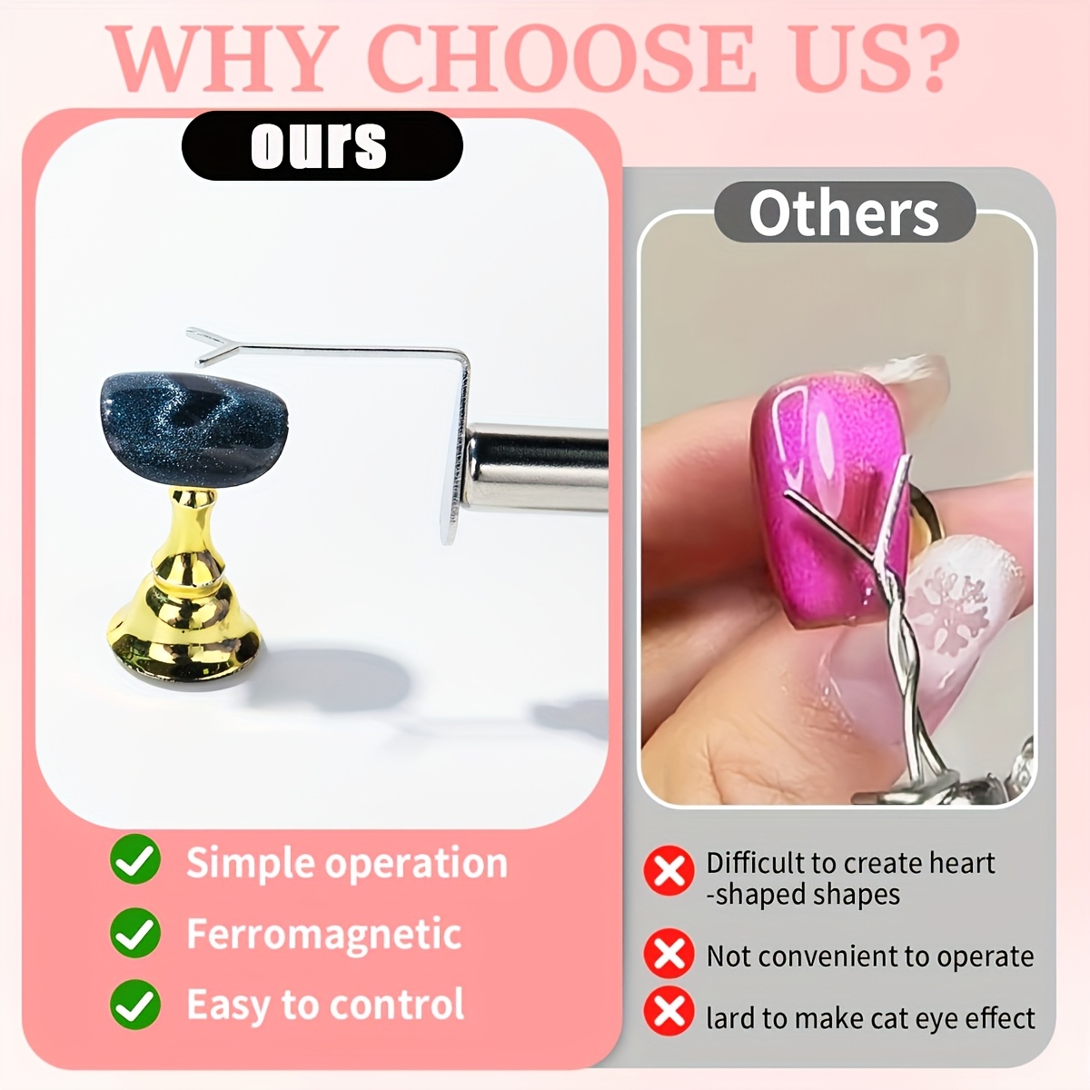 1/4Pcs Cat Eye Nail Art Magnet - đánh giá và giá Home Improvement Guide