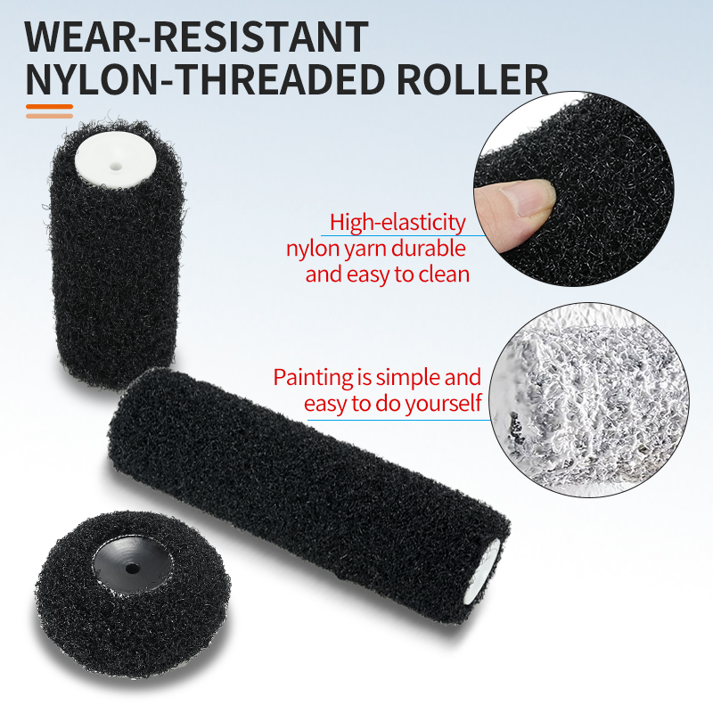 Black Fiber Roller Brush Kit f - đánh giá và giá Home Improvement Guide