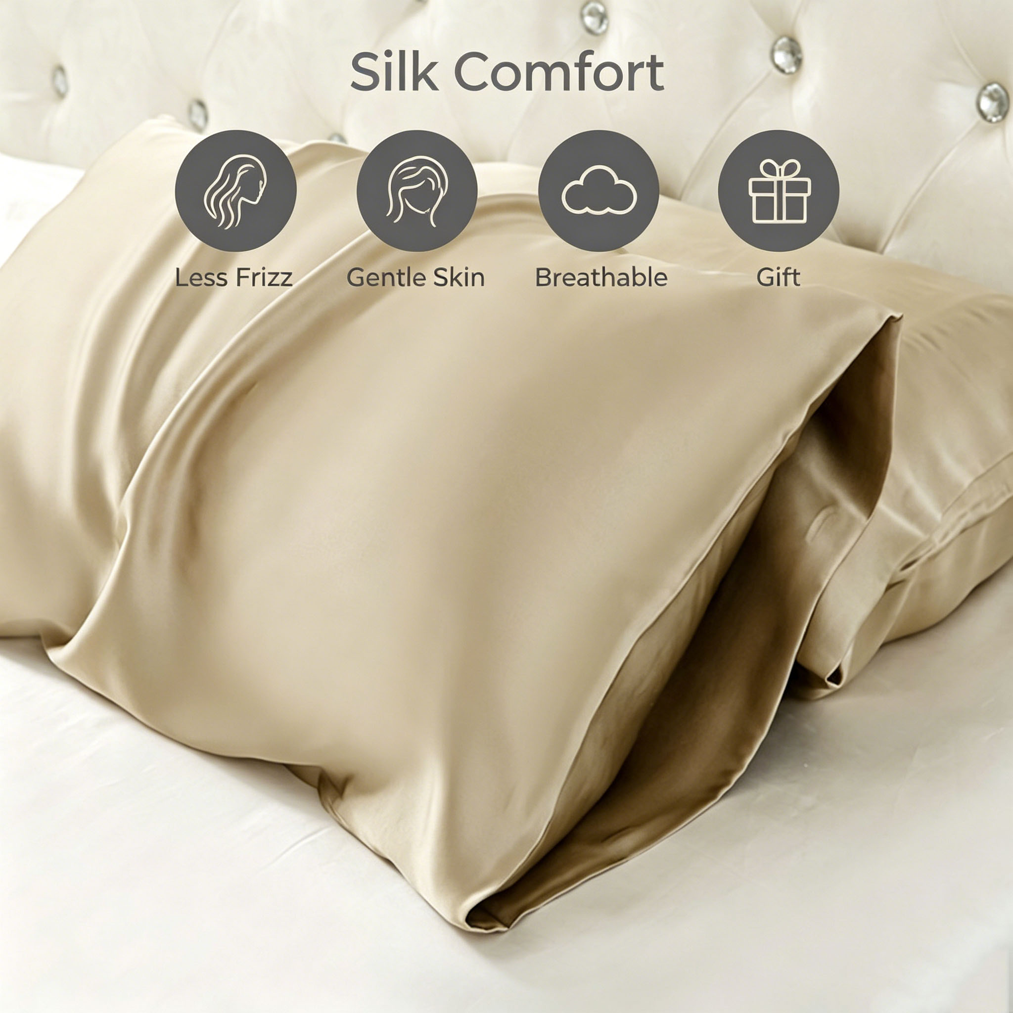 Silk Pillowcase 19 Momme 100%  - đánh giá và giá Home Improvement Business