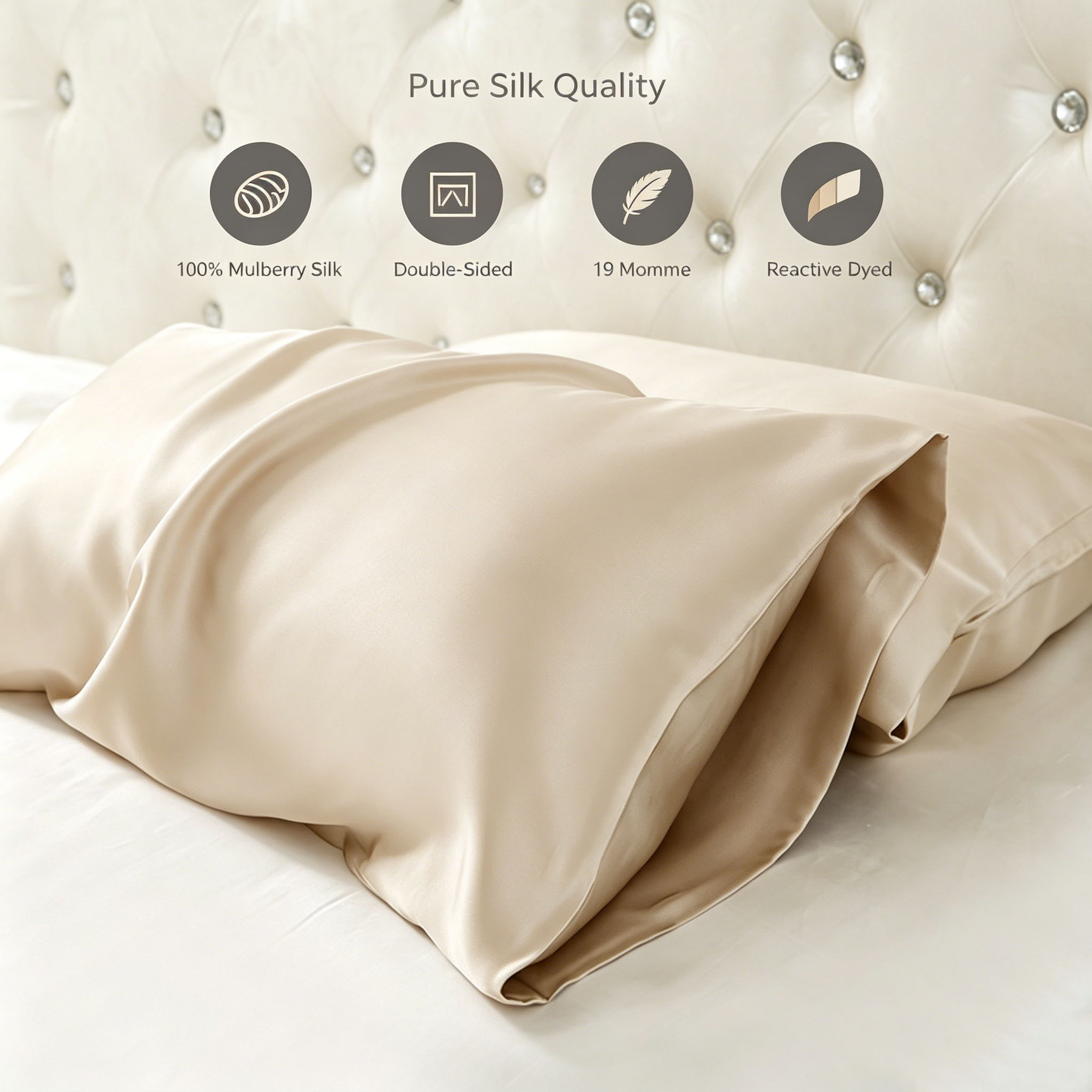 Silk Pillowcase 19 Momme 100%  - đánh giá và giá Home Improvement Business