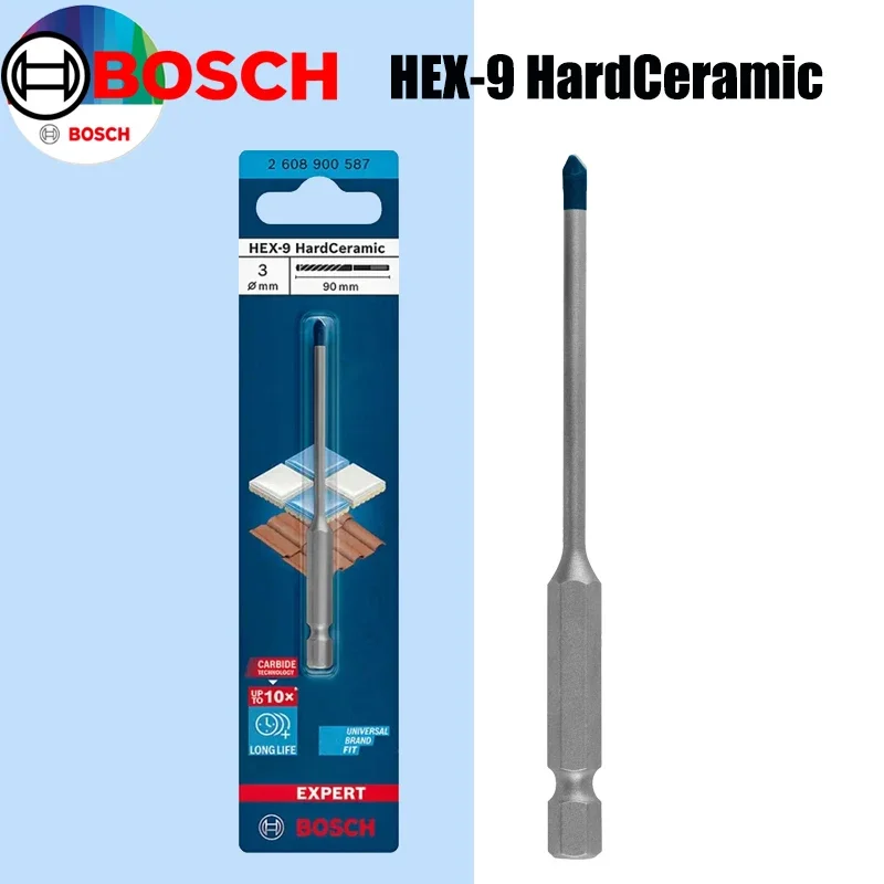 BOSCH Hex-9 Hard Ceramic Drill - đánh giá và giá Drill Bit Set