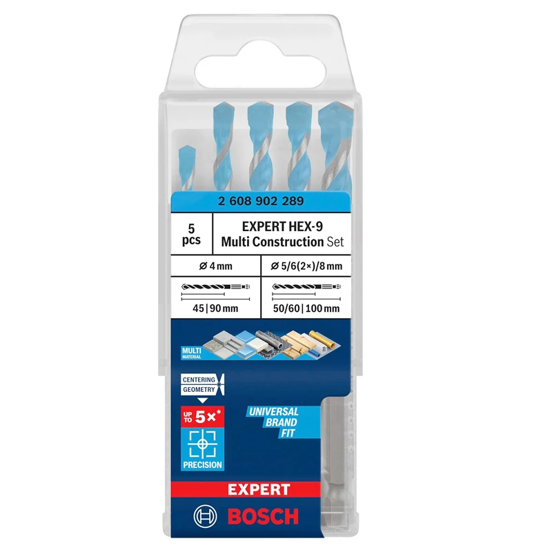 BOSCH 2608902289 EXPERT HEX-9  - đánh giá và giá Drill Bit Set