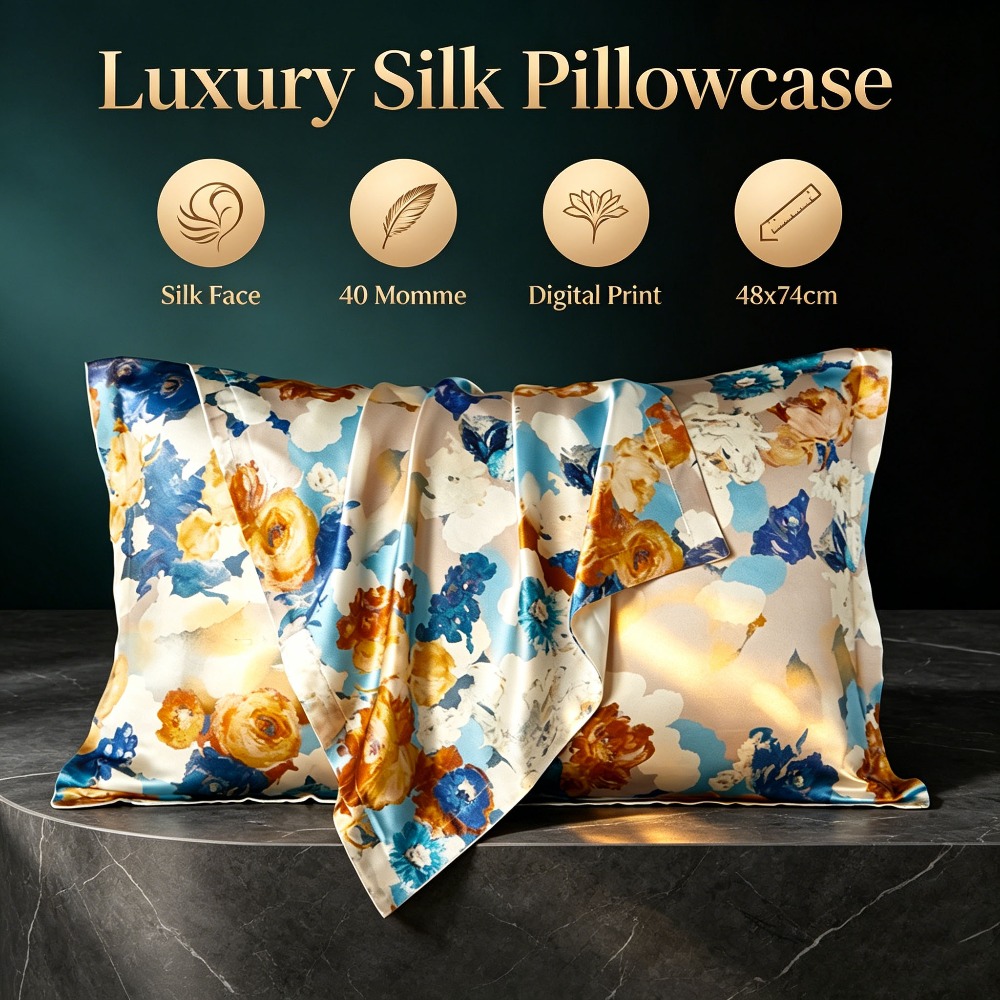 40 Momme Silk Face Pillowcase  - đánh giá và giá Home Improvement Business