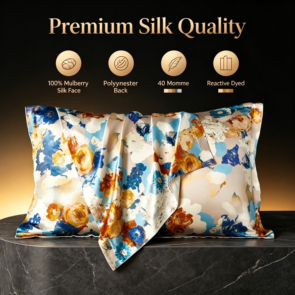 40 Momme Silk Face Pillowcase  - đánh giá và giá Home Improvement Business