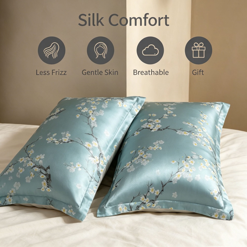 40 Momme Mulberry Silk Pillowc - đánh giá và giá Home Improvement Business