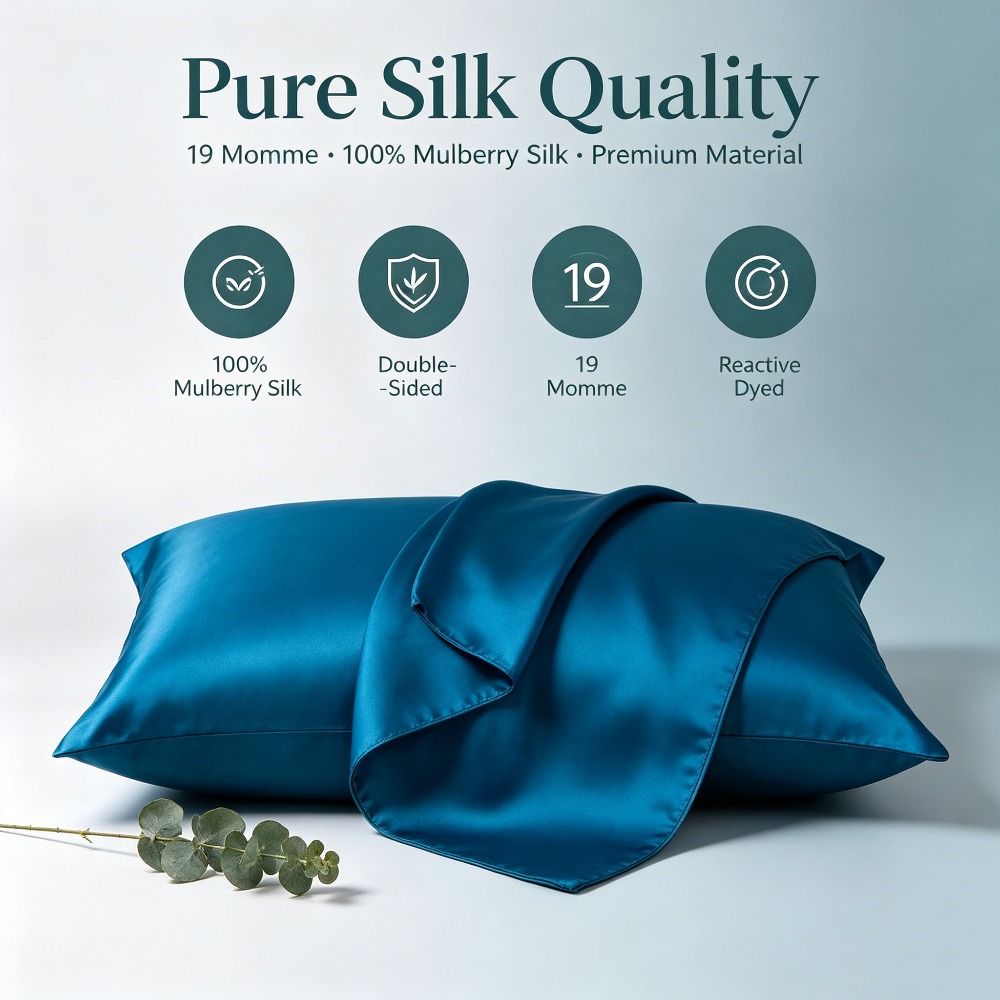 19 Momme Silk Pillowcase 1pc 1 - đánh giá và giá Home Improvement Business