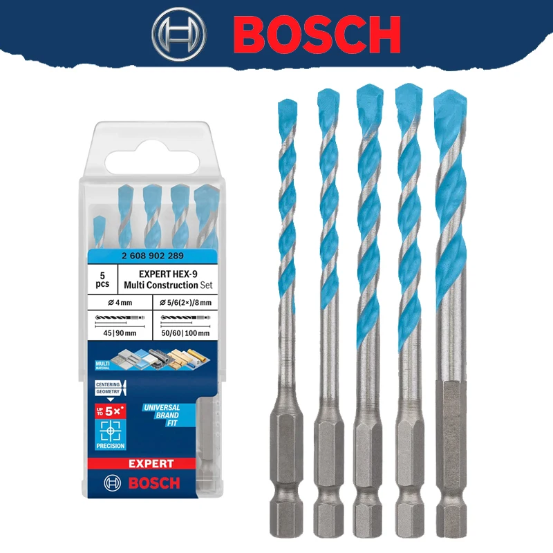 BOSCH 2608902289 EXPERT HEX-9  - đánh giá và giá Drill Bit Set