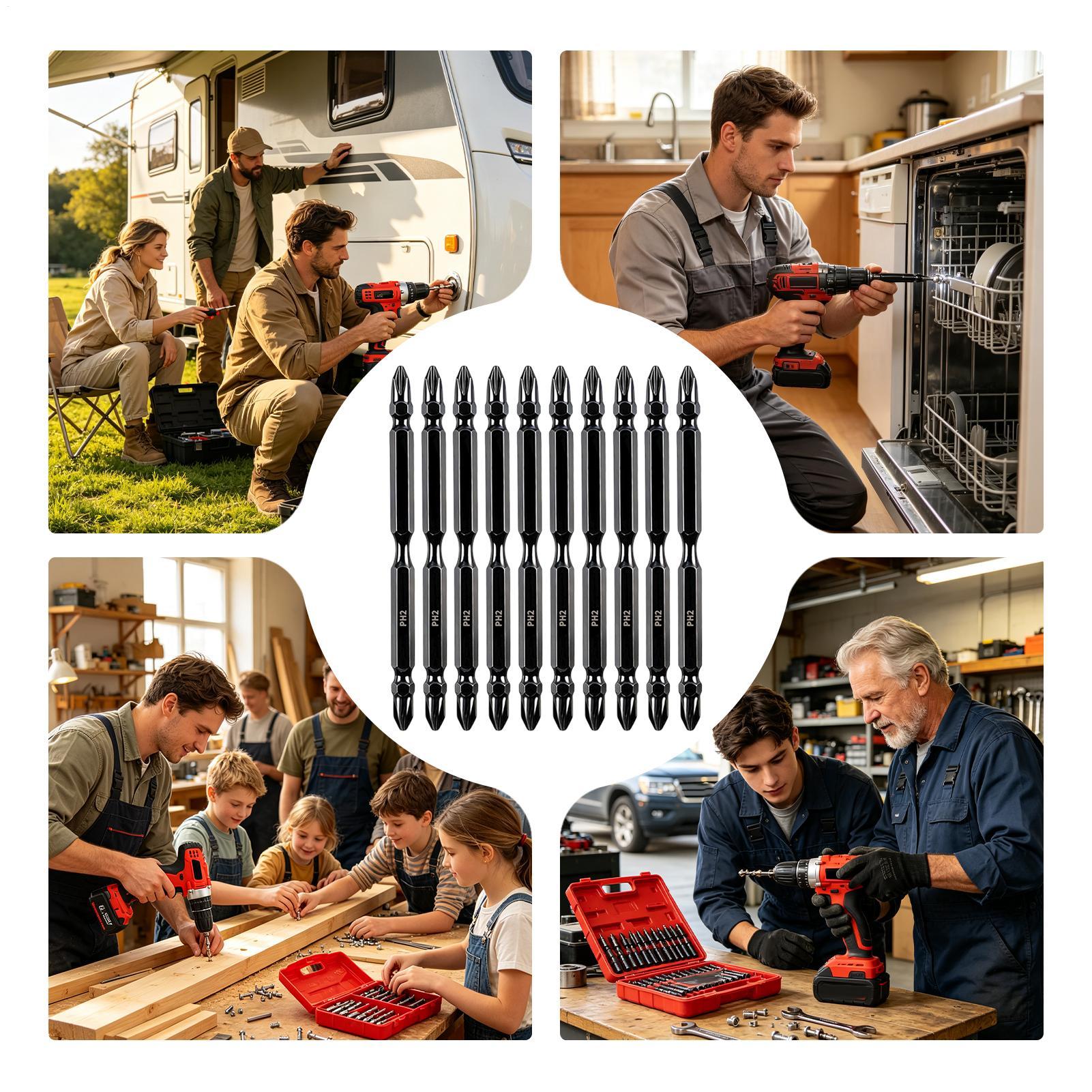 Magnetic Bits Double-Ended Mag - đánh giá và giá Drill Bit Set